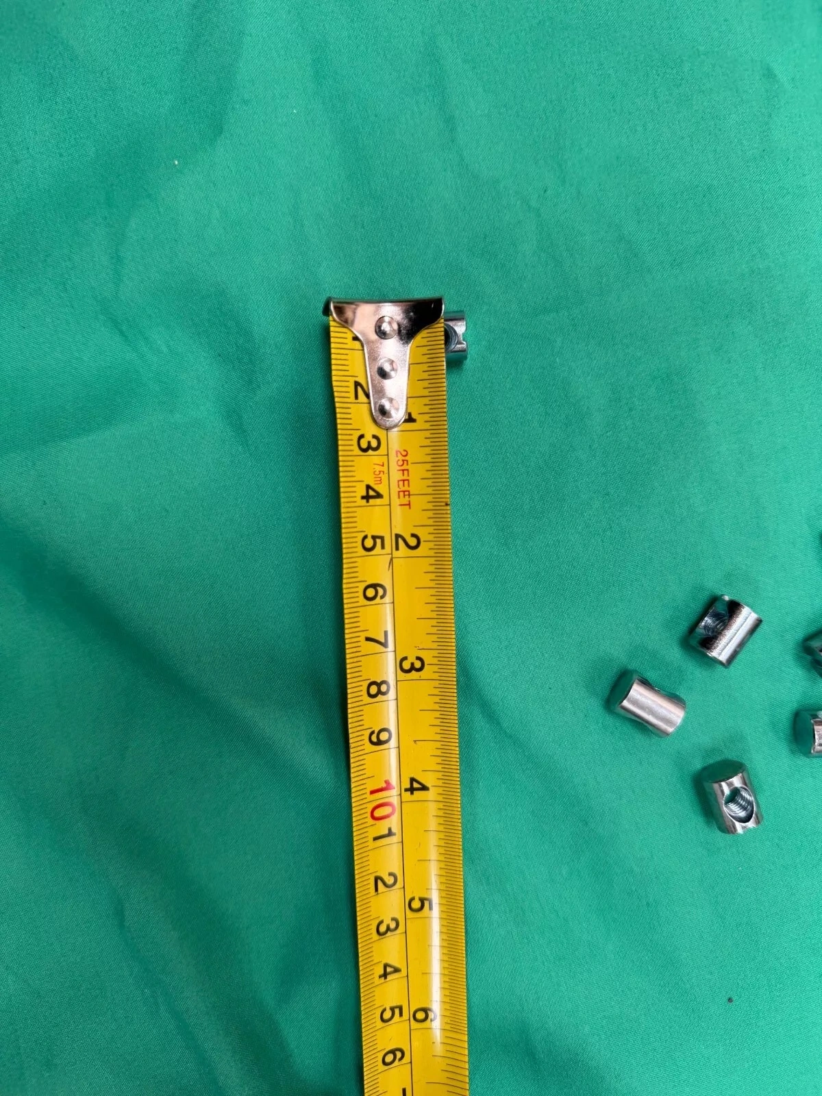 10-Pack M6 T-Nuts - Zinc plated