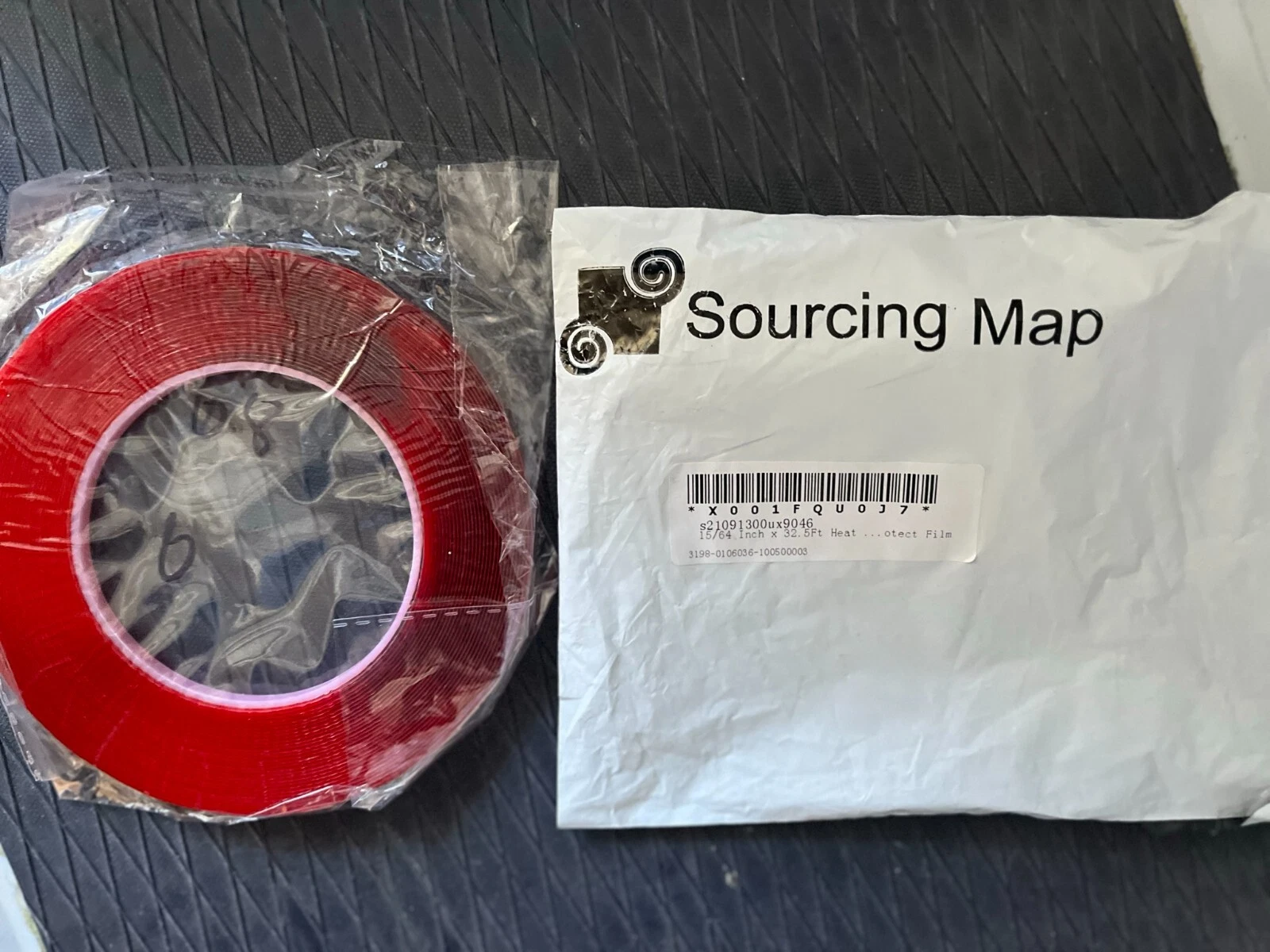 15 :64 Inch x 32. 5Ft Acrylic Double Sided Acrylic Heat Protect Tape Film