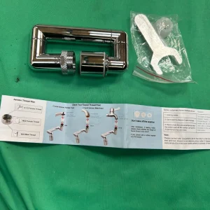 360° Swivel Faucet Aerator Dual-Mode Kitchen Sink Sprayer with Adjustable Rotabl