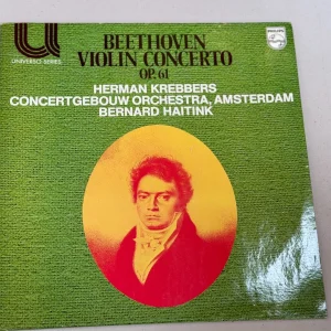 6580115 Herman Krebbers : Bernard Haitink : Concertgebouw Orchestra Beethoven