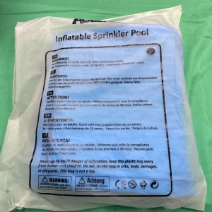 AOLUXLM Blue Game Pool Kids Outdoor Splash Pad Sprinkler - PVC Garden Play Mat