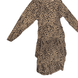 Amazon Essentials Women’s Leopard Print Long Sleeve Wrap Dress - Size 6X