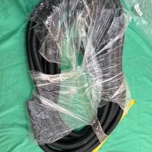 Black Flexible Corrugated Conduit – Heavy-Duty Cable Protection Tubing