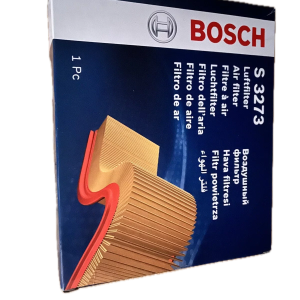 Bosch Air Filter S3273 1457433273 - Optimal Performance for Nissan Models Background Removed