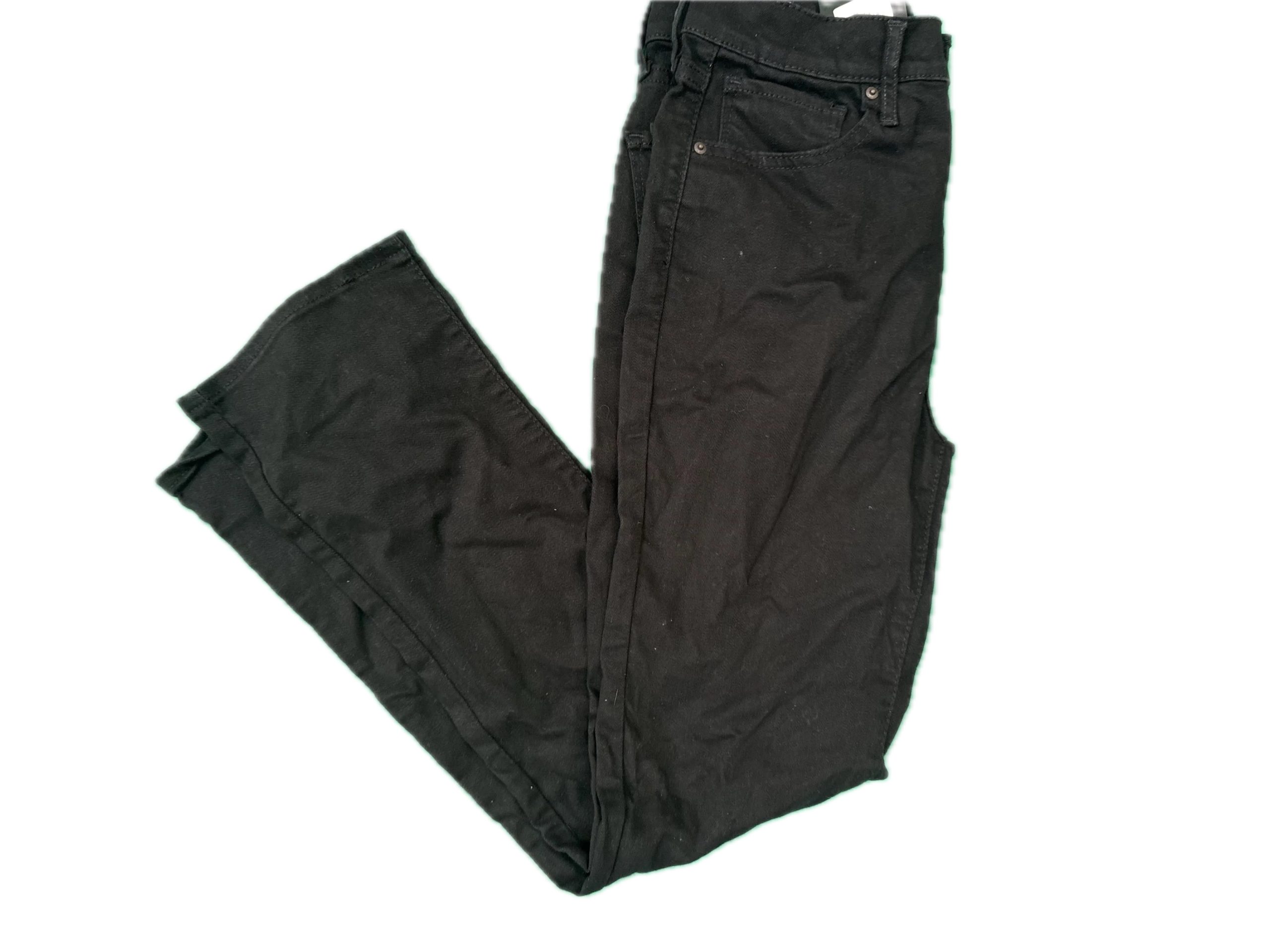 Levi’s 724 Slim Straight Jeans Black 29x28 | Women’s High Rise Premium Denim - Image 3