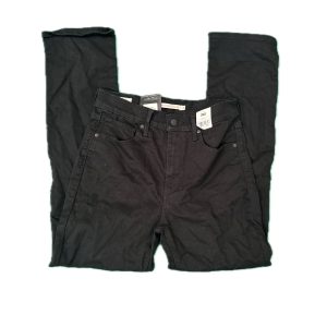 Levi’s 724 Slim Straight Jeans Black 29x28 | Women’s High Rise Premium Denim